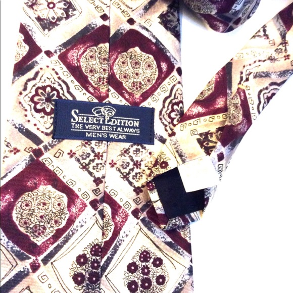 Select Edition men’s silk necktie - Picture 3 of 5